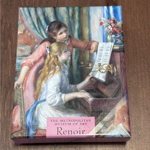 The Met Museum of Art. Renoir notecards. Set of 24. Complete in original box.